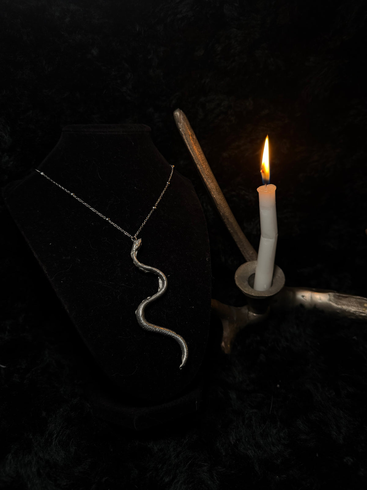 The Serpent’s Omen Necklace