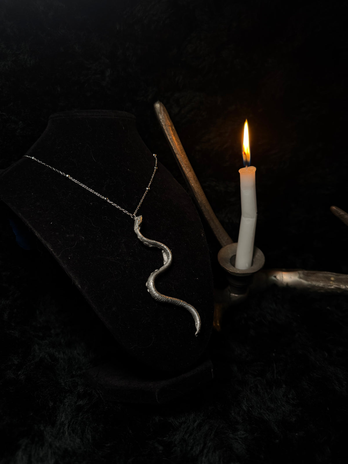 The Serpent’s Omen Necklace