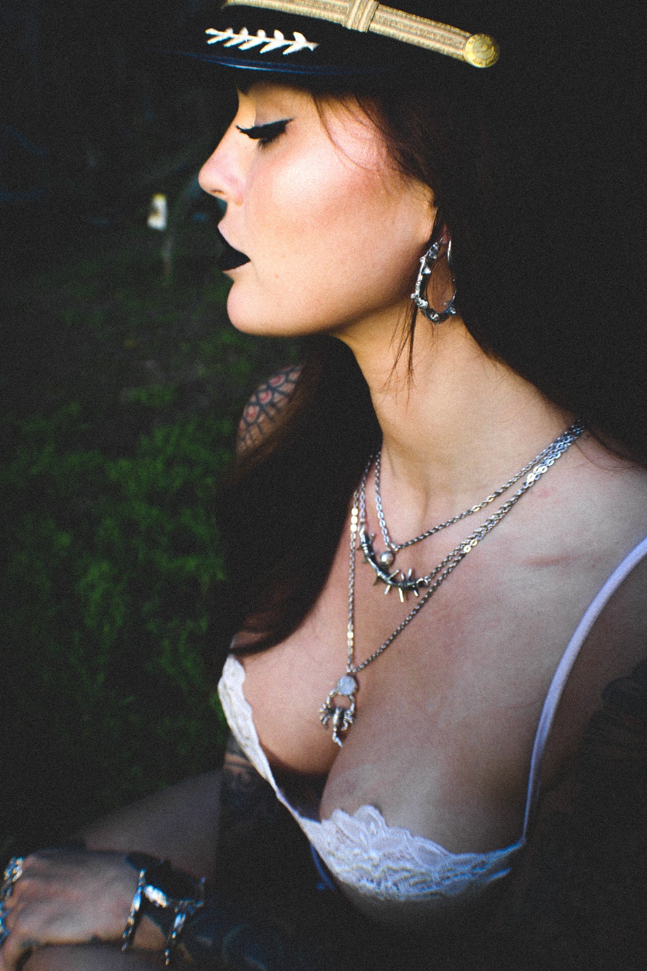 Studded Hoops