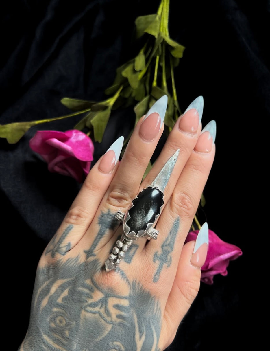 Blade Ring Obsidian
