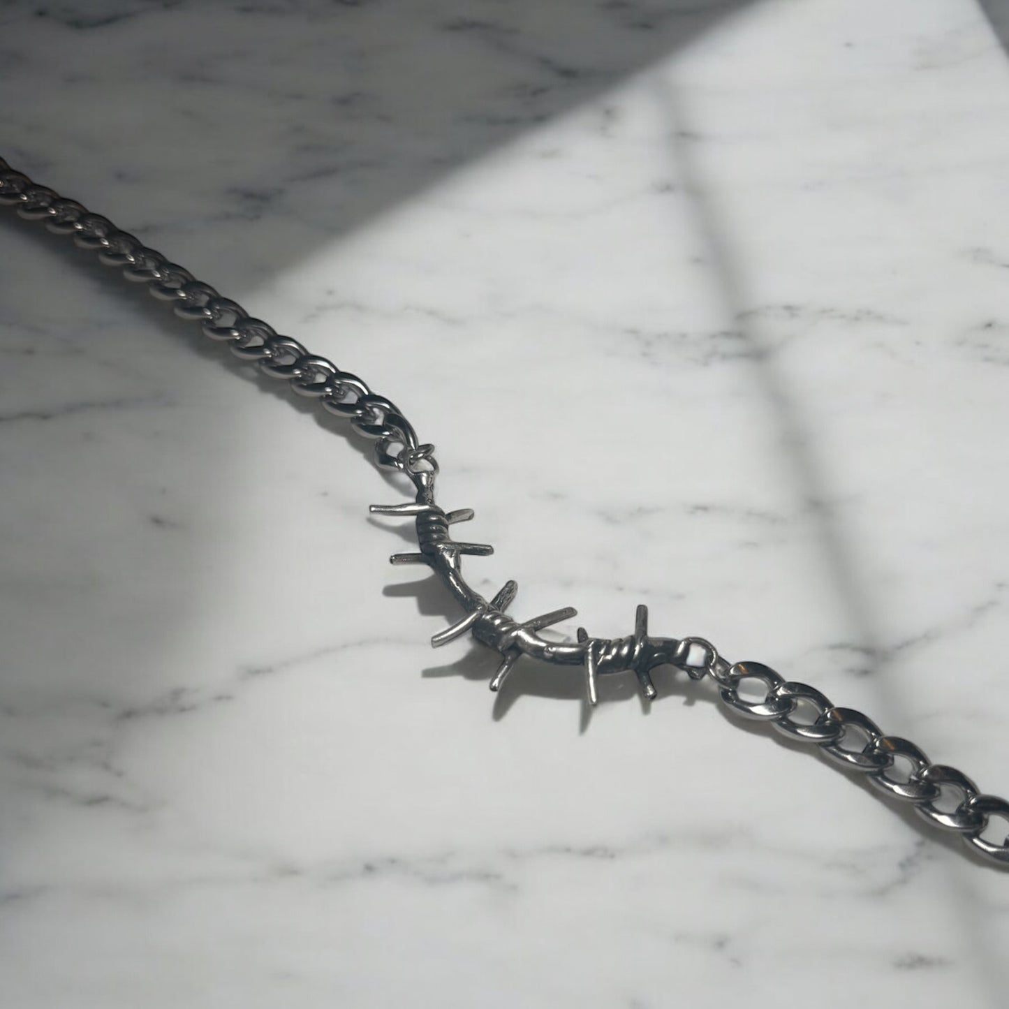 Bound and Barbed Necklace