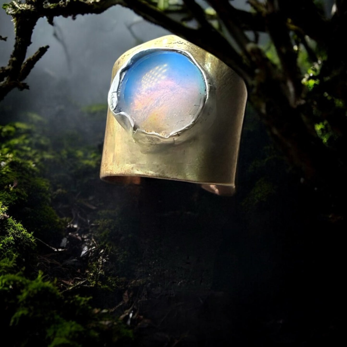 Selene’s Glow Opalite Ring