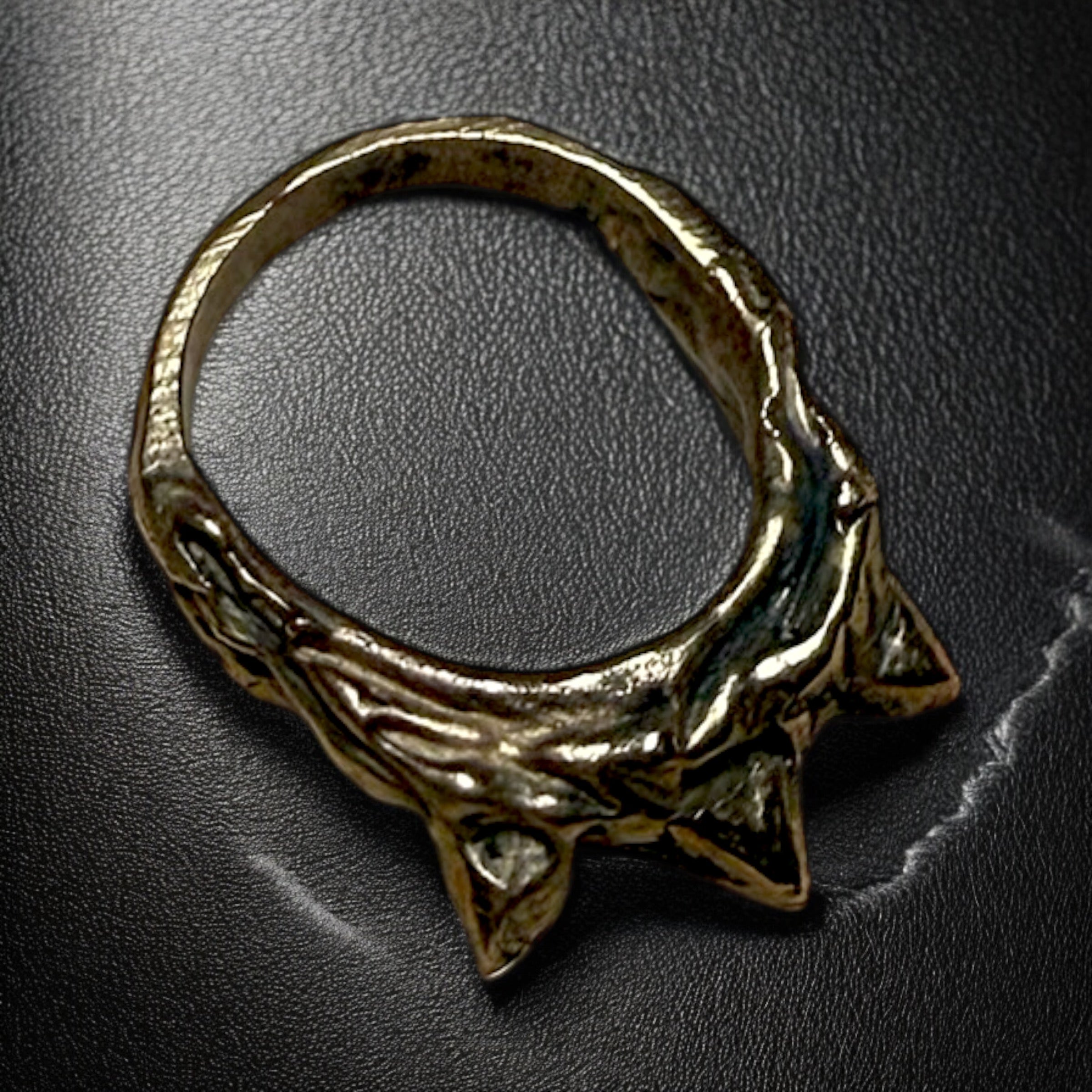 Die by the Spike Ring ( Brass)