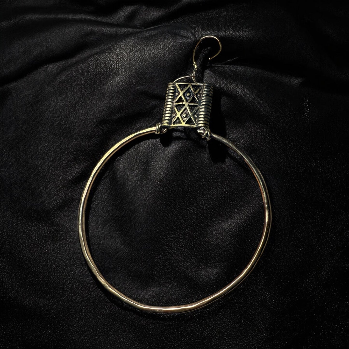 Tibetan Hoops — Bronze