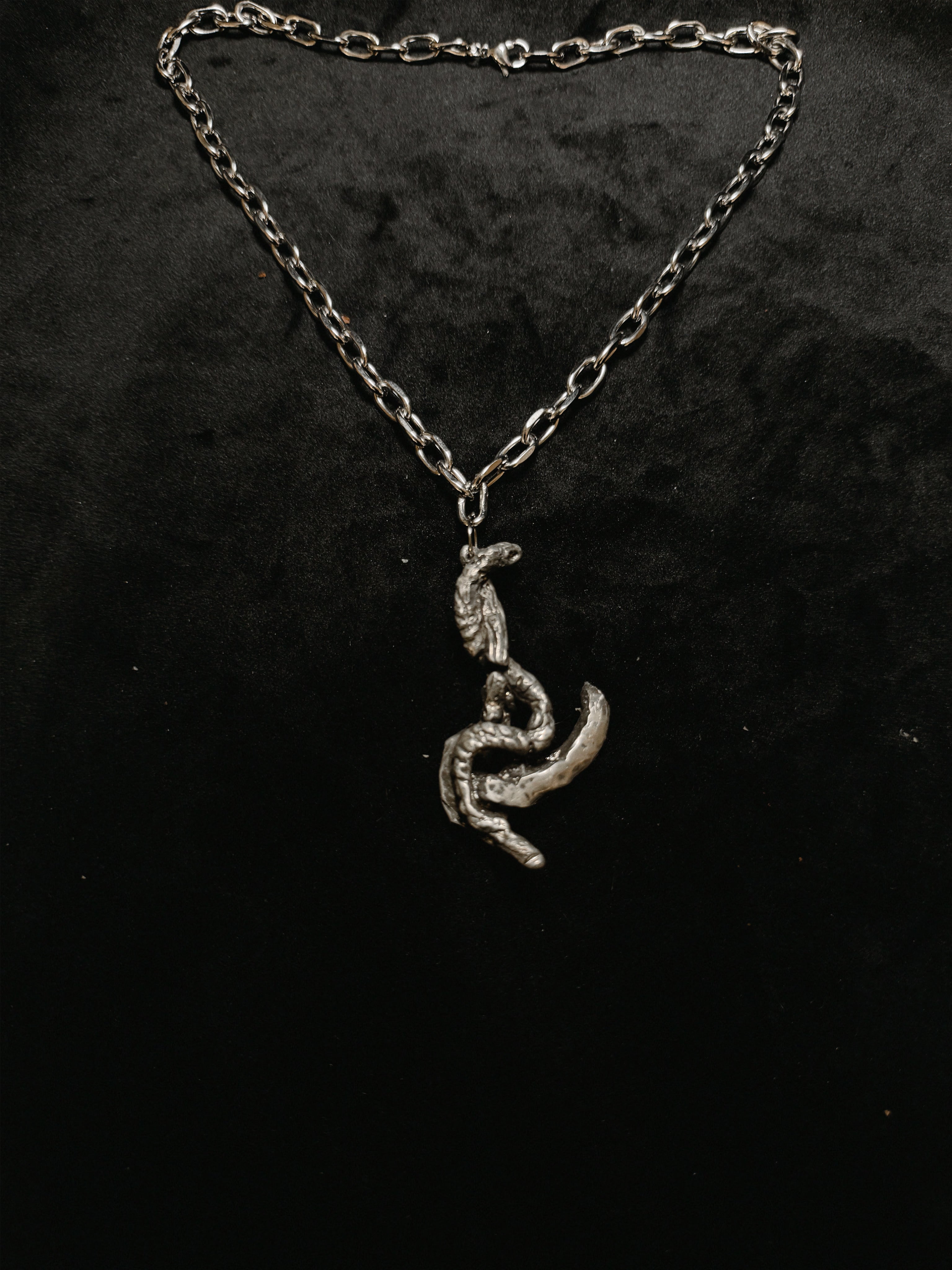 Serpent Scythe Choker Necklace
