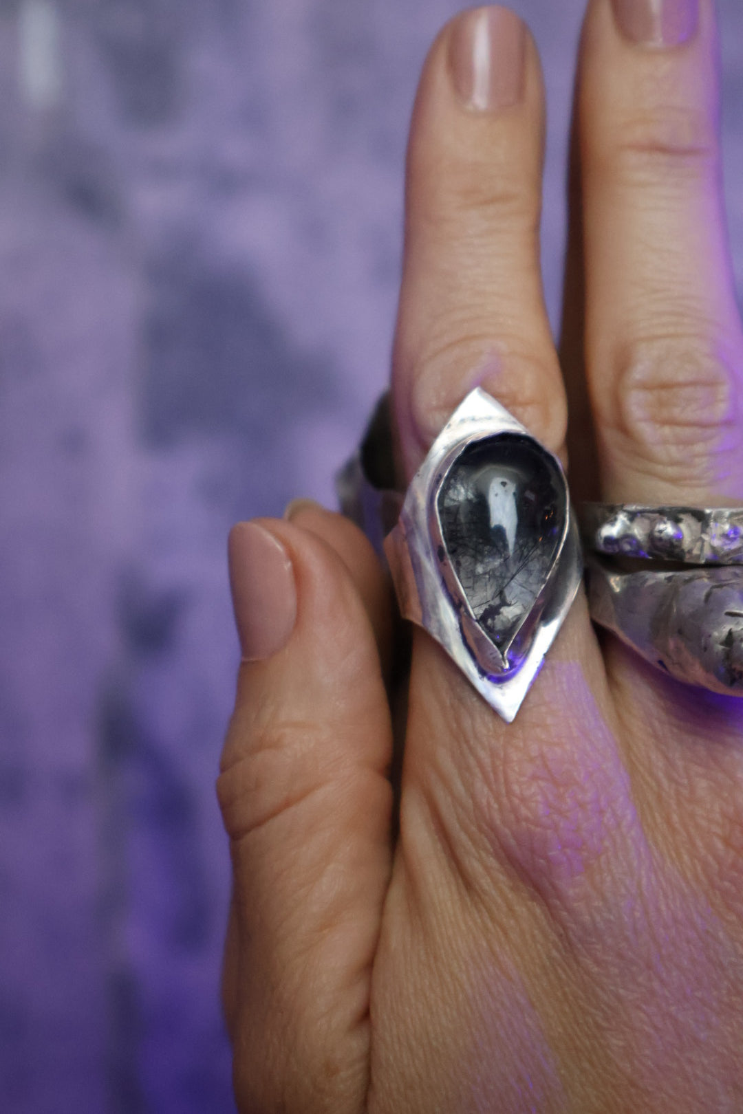 Veil Shield Ring