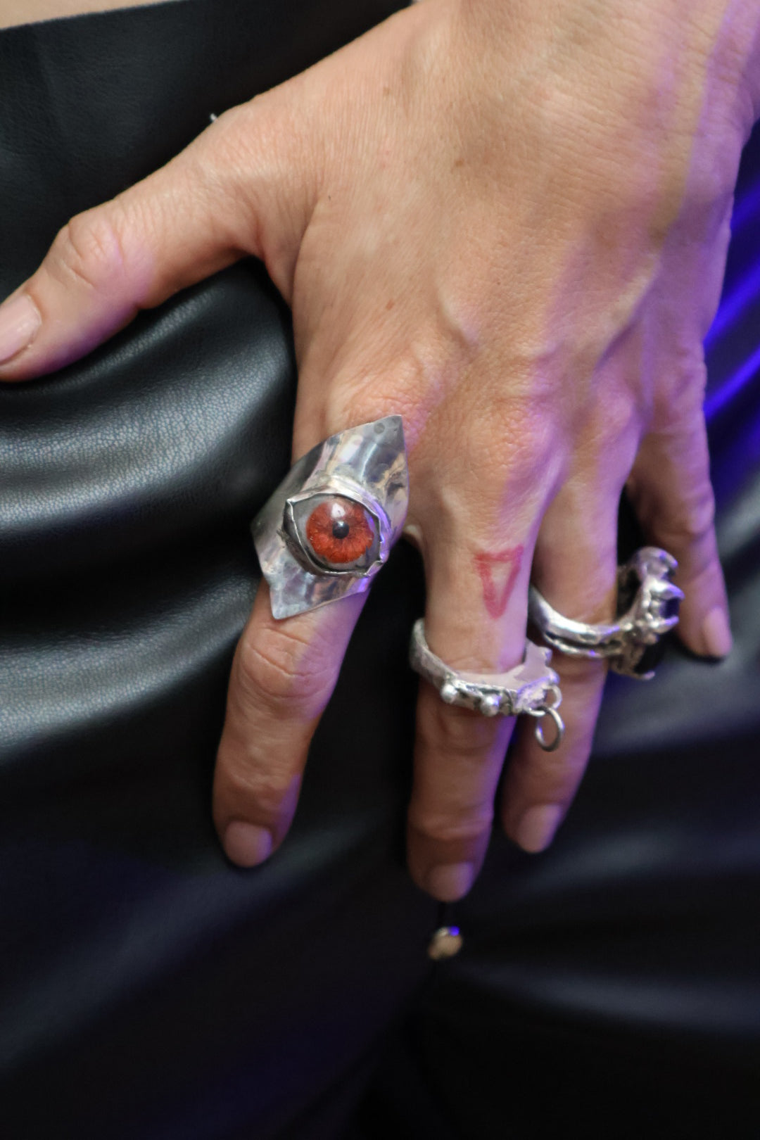 Oracle Eye Shield Ring