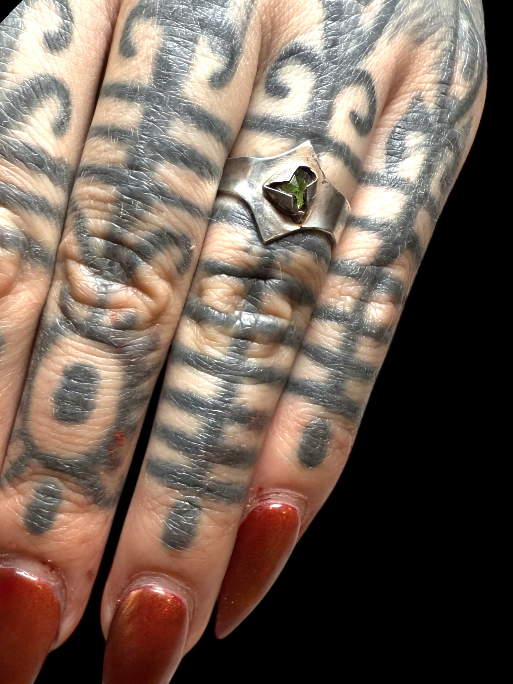 Eir’s Quartz Shield Ring