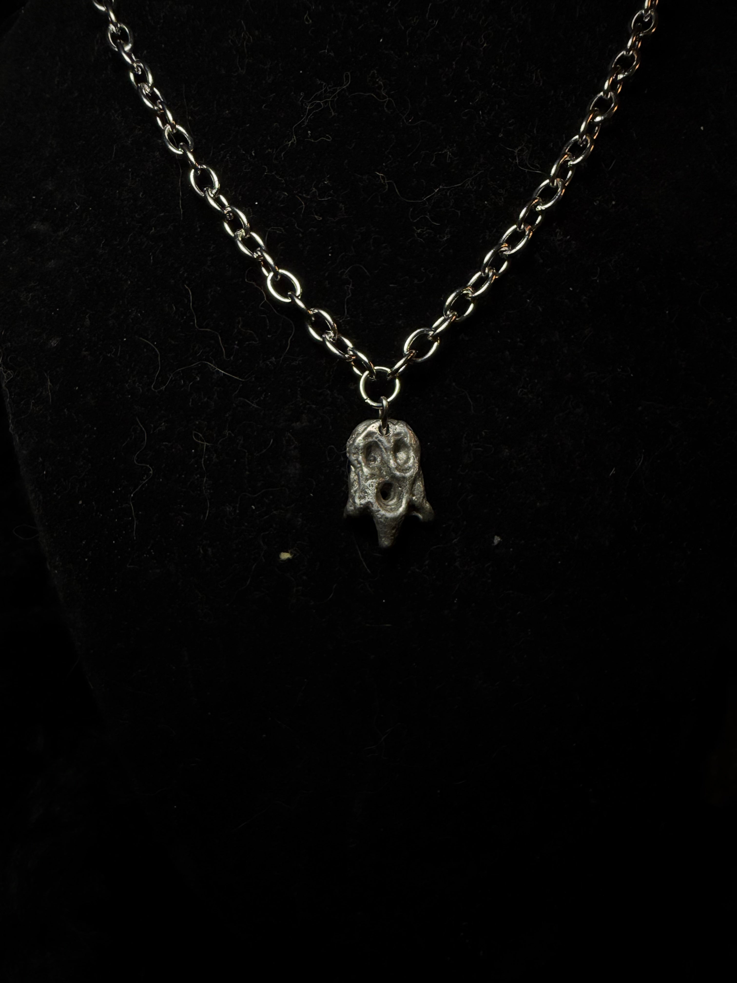 The Wandering Spirits — Mini Ghost Necklace