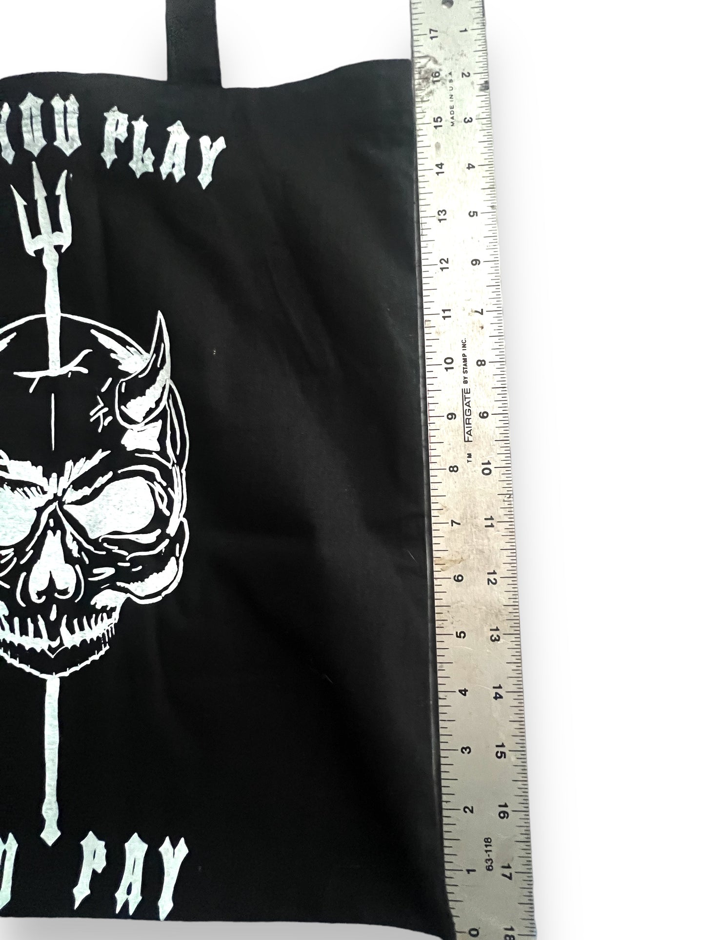 Skull You Play You Pay Totes
