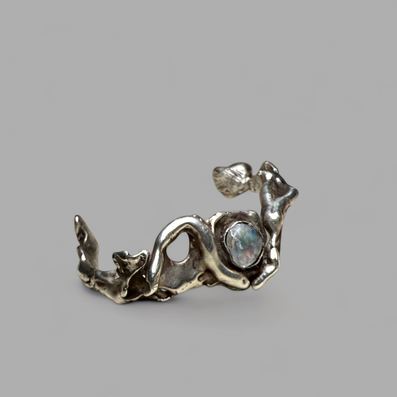 Lunar Eclipse Serpent Cuff