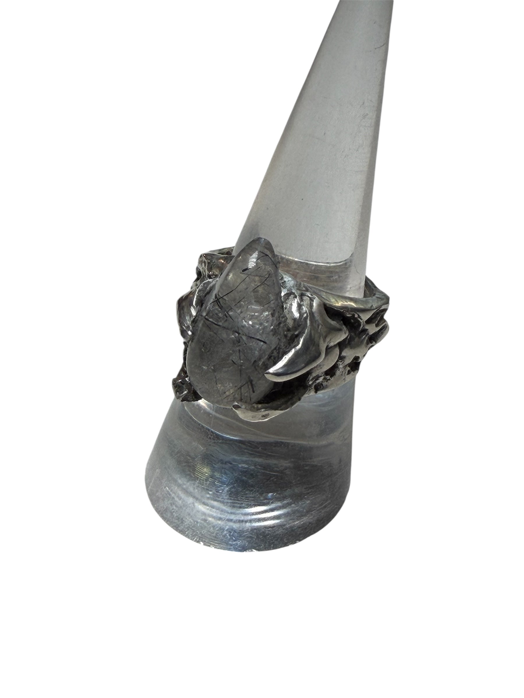 Bewitch Ring — Tourmalinated Quartz