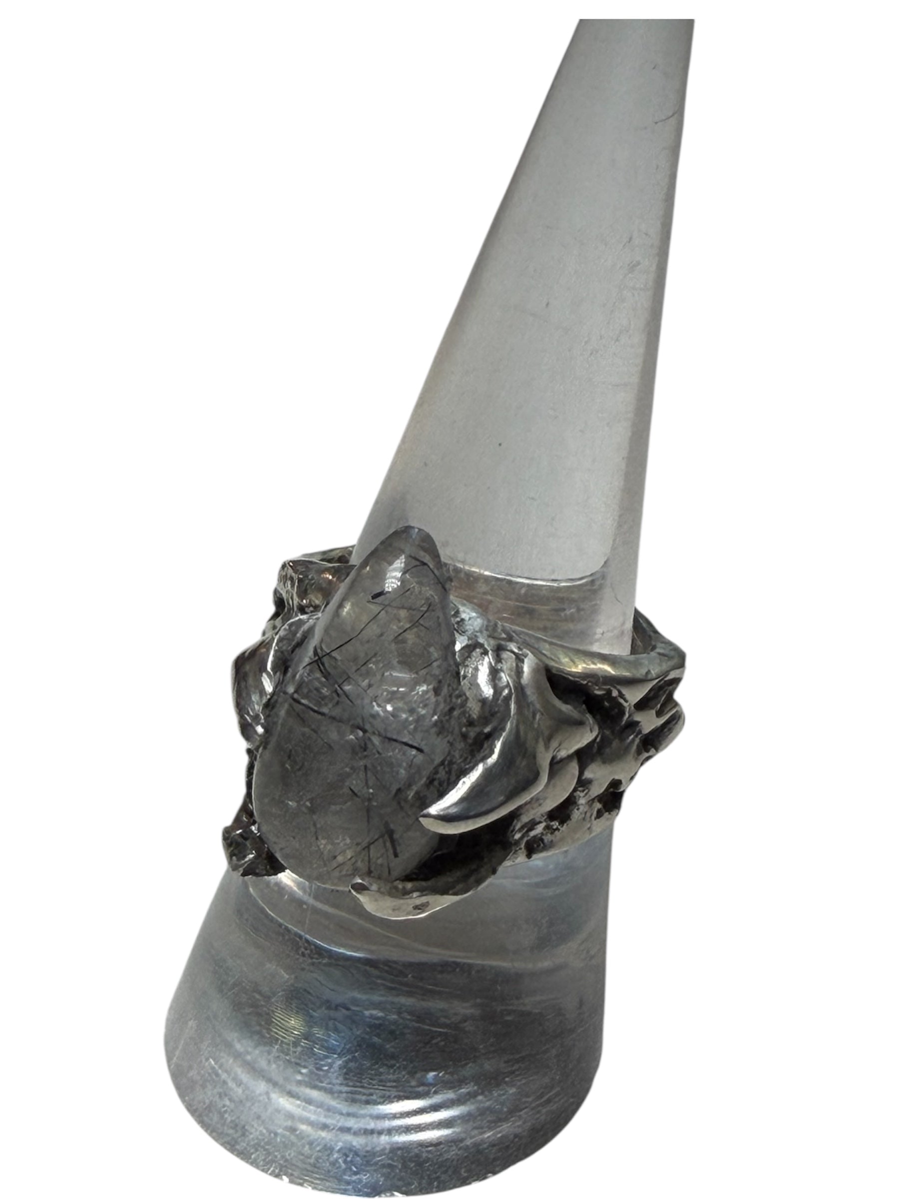 Bewitch Ring — Tourmalinated Quartz