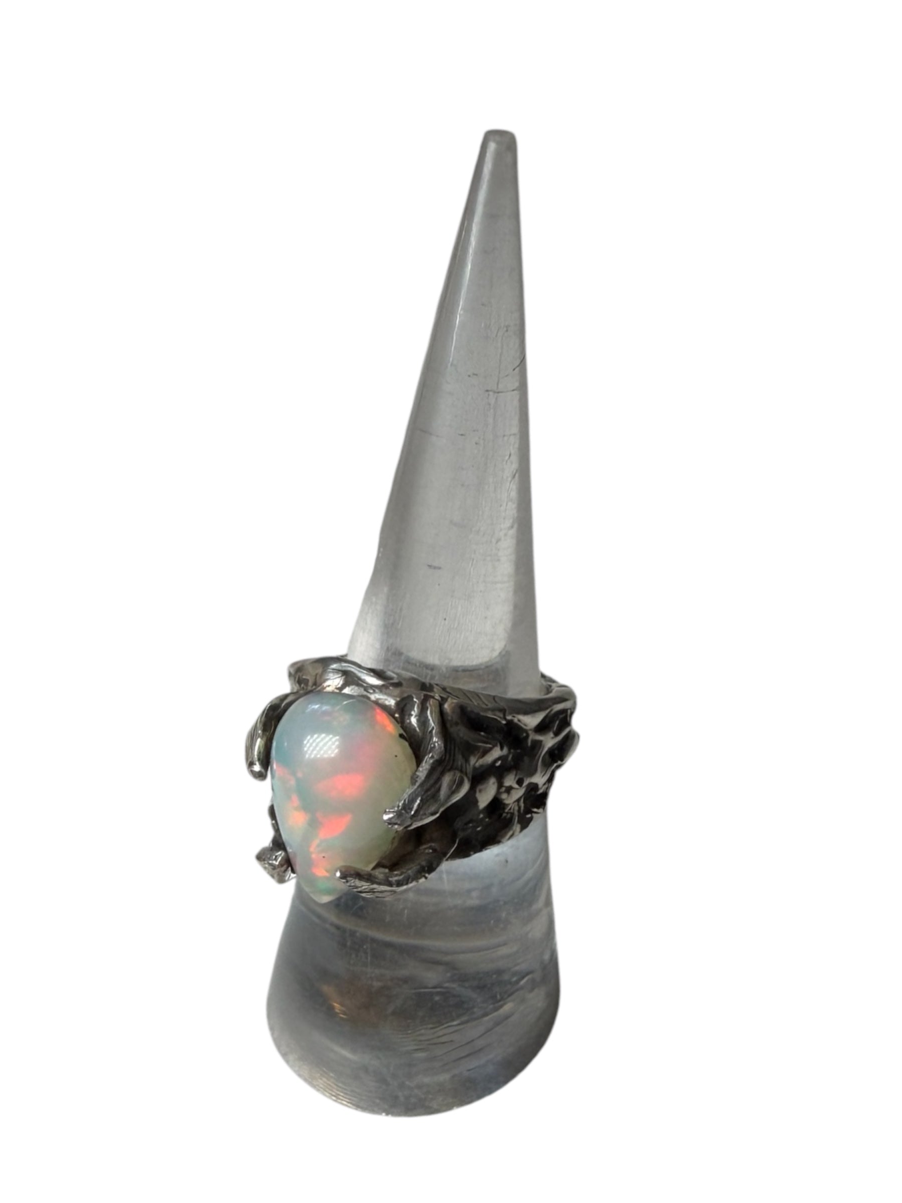 Bewitch Opal Ring — Sterling Silver