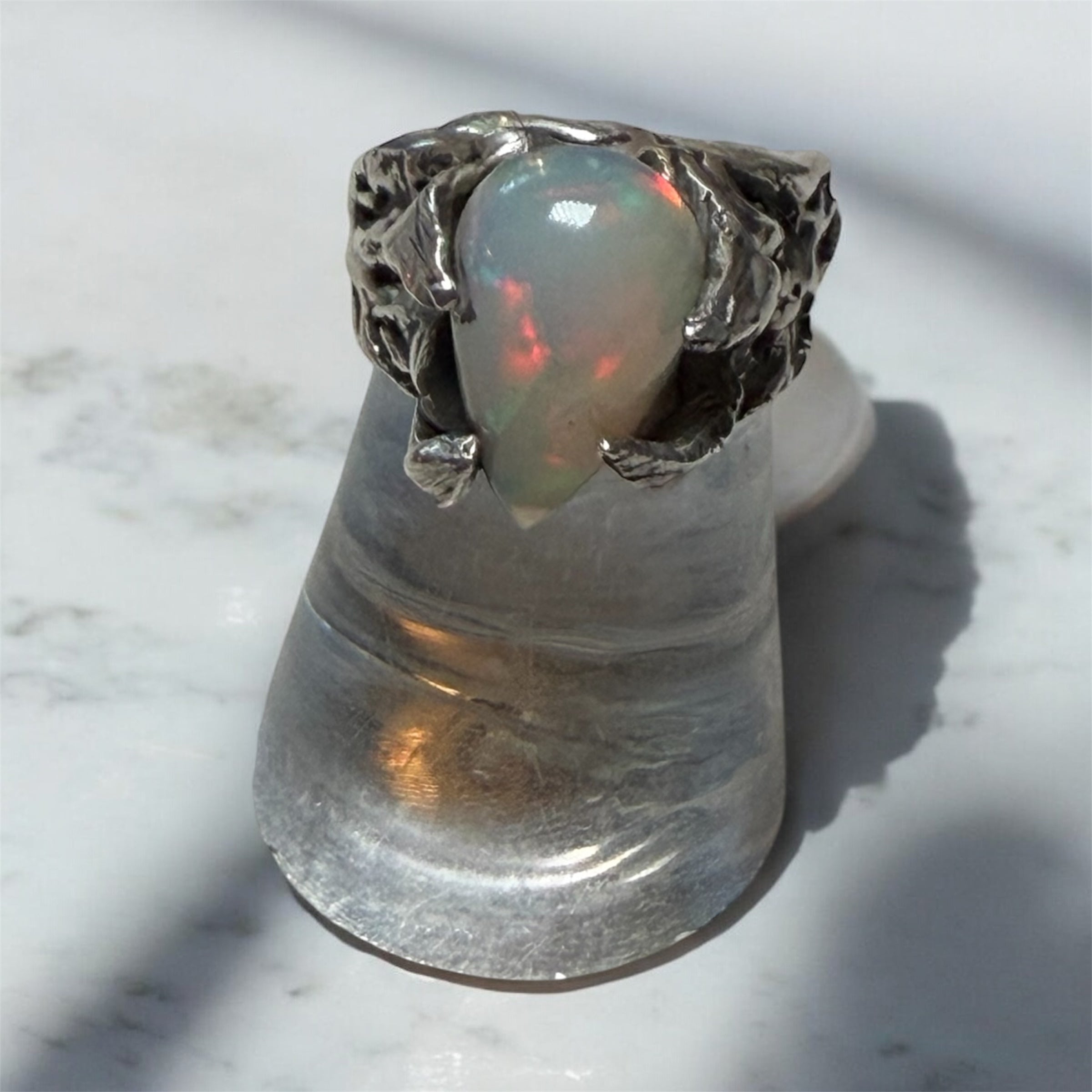 Bewitch Opal Ring — Sterling Silver