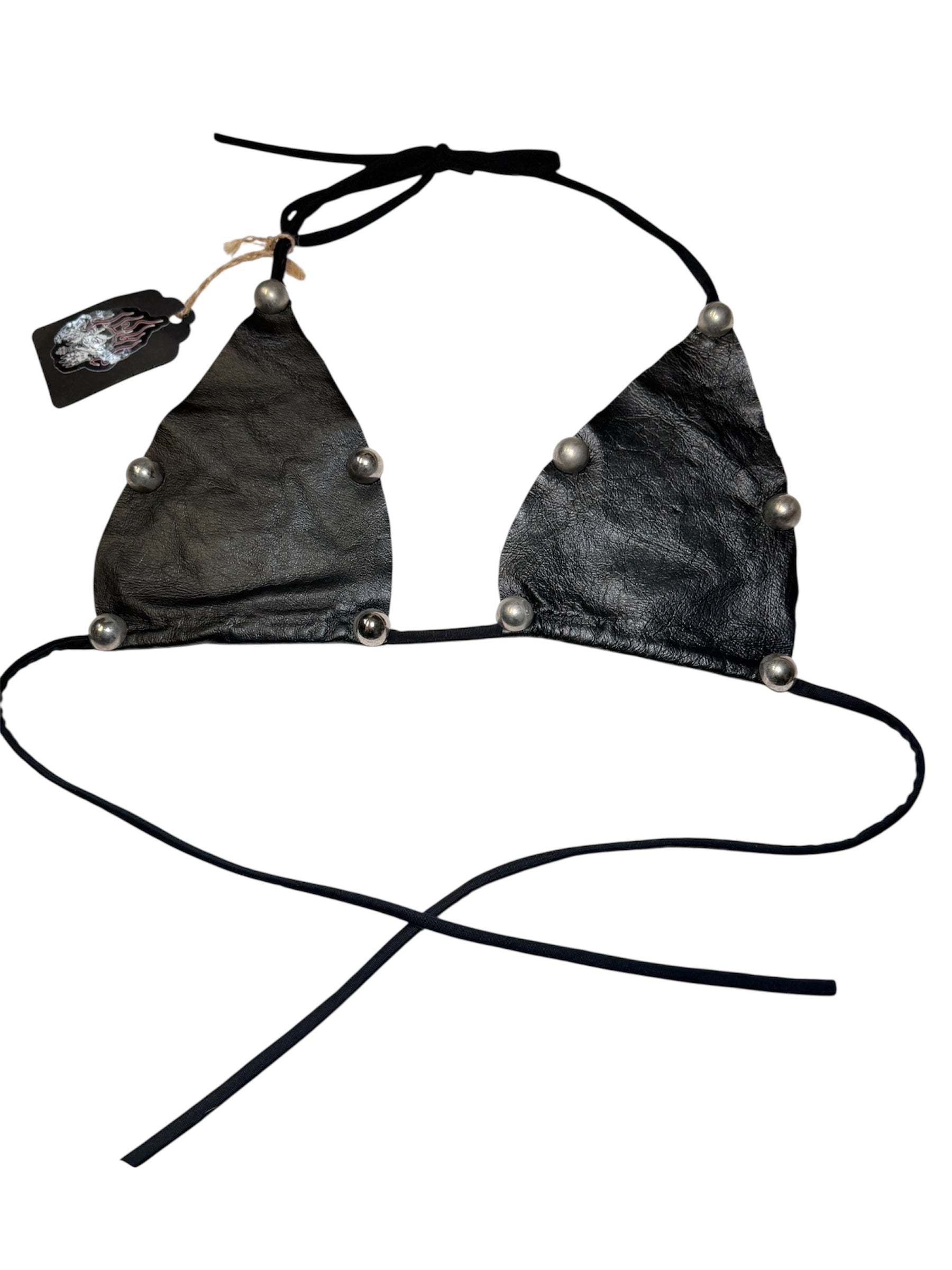 Nocturne Studded Bikini Top