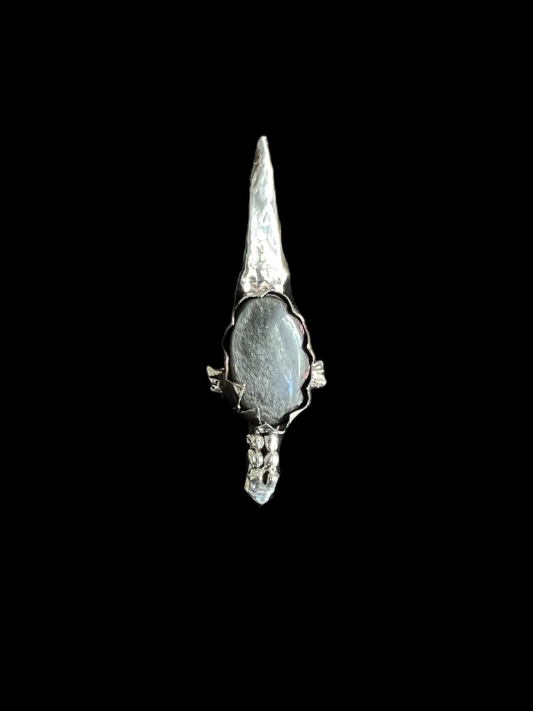 Obsidian Blade Ring