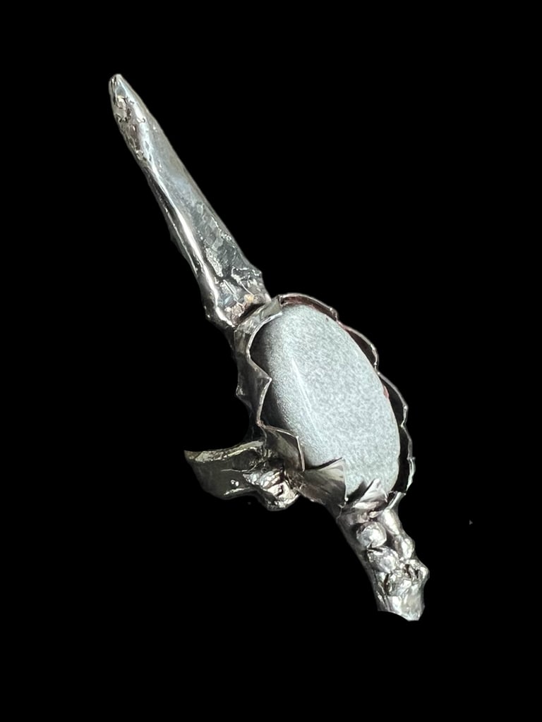 Obsidian Blade Ring