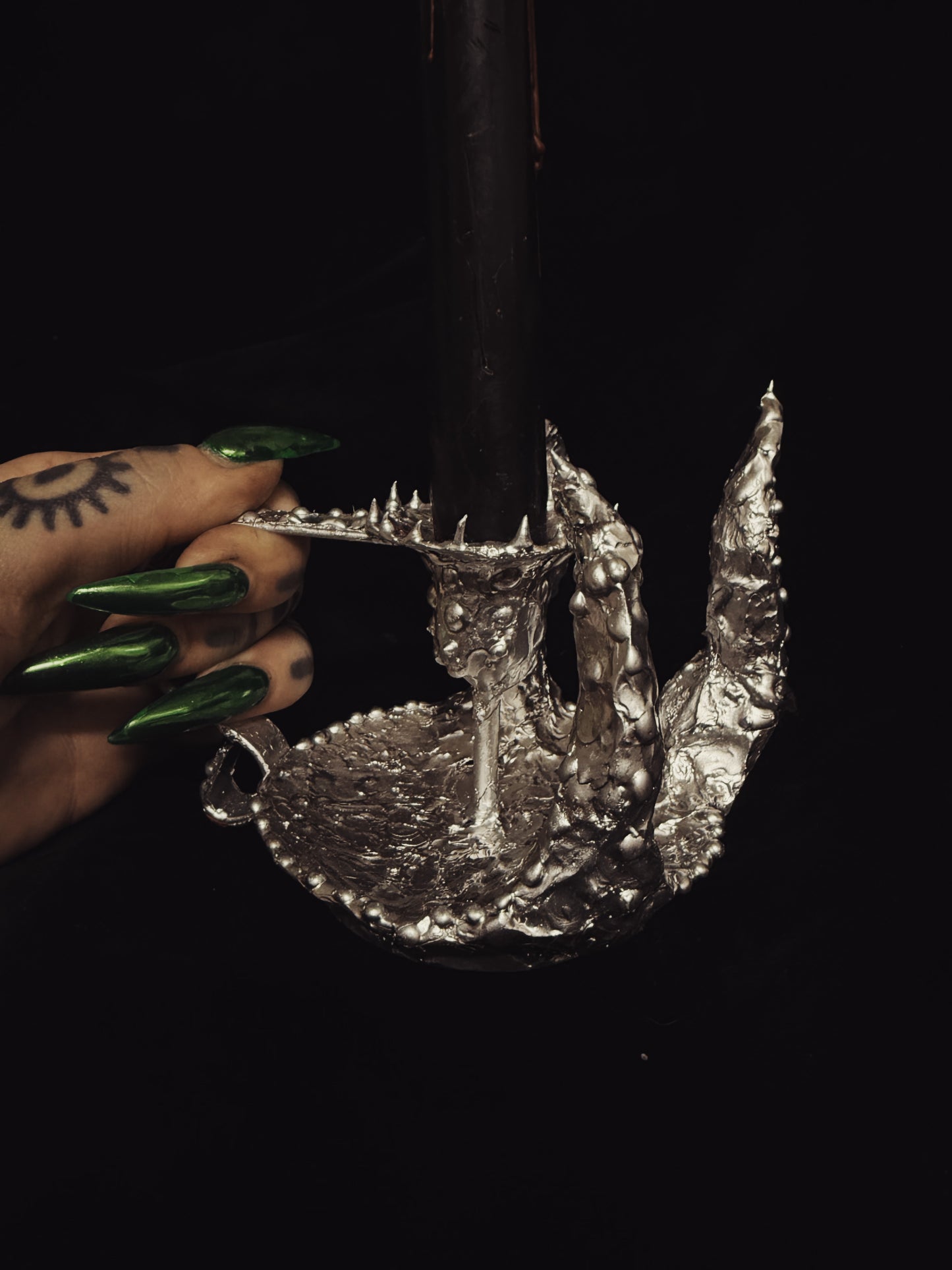 Flamebound Candle Holder