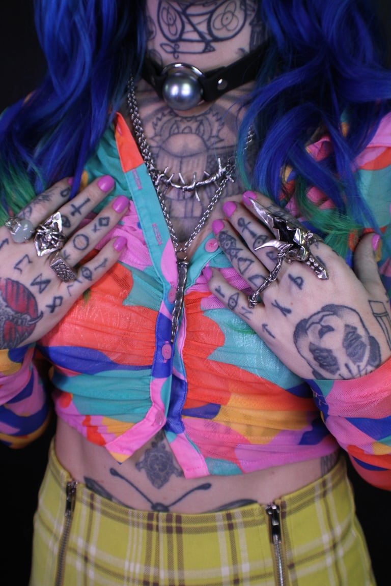 Barbed Wire Necklace
