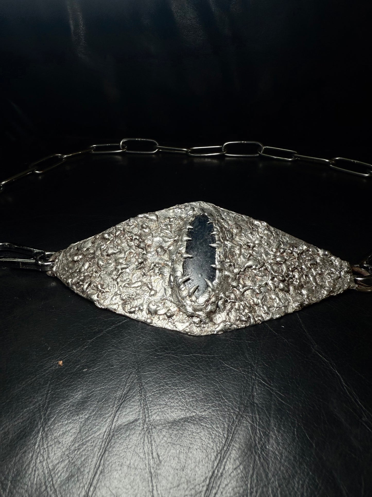 Stone Pulse Belt  Black Tiger Eye Edition