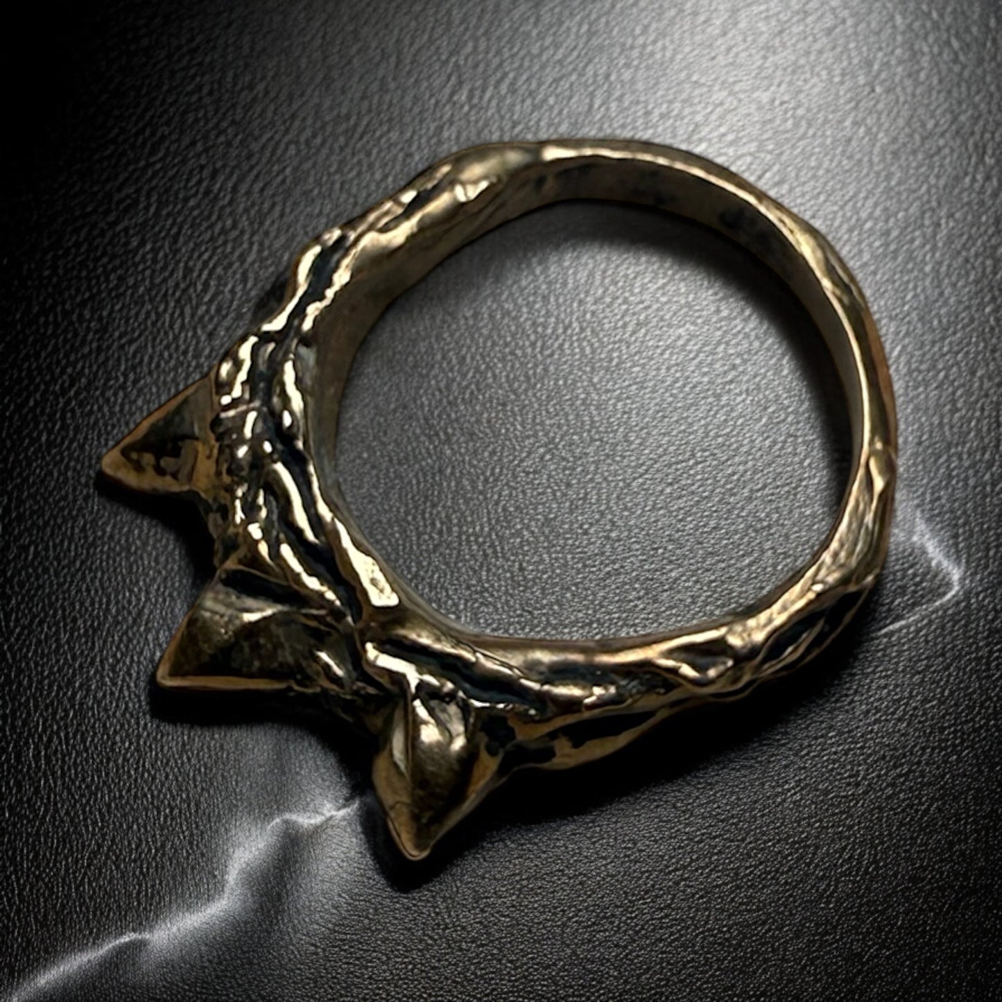 Die by the Spike Ring ( Brass)