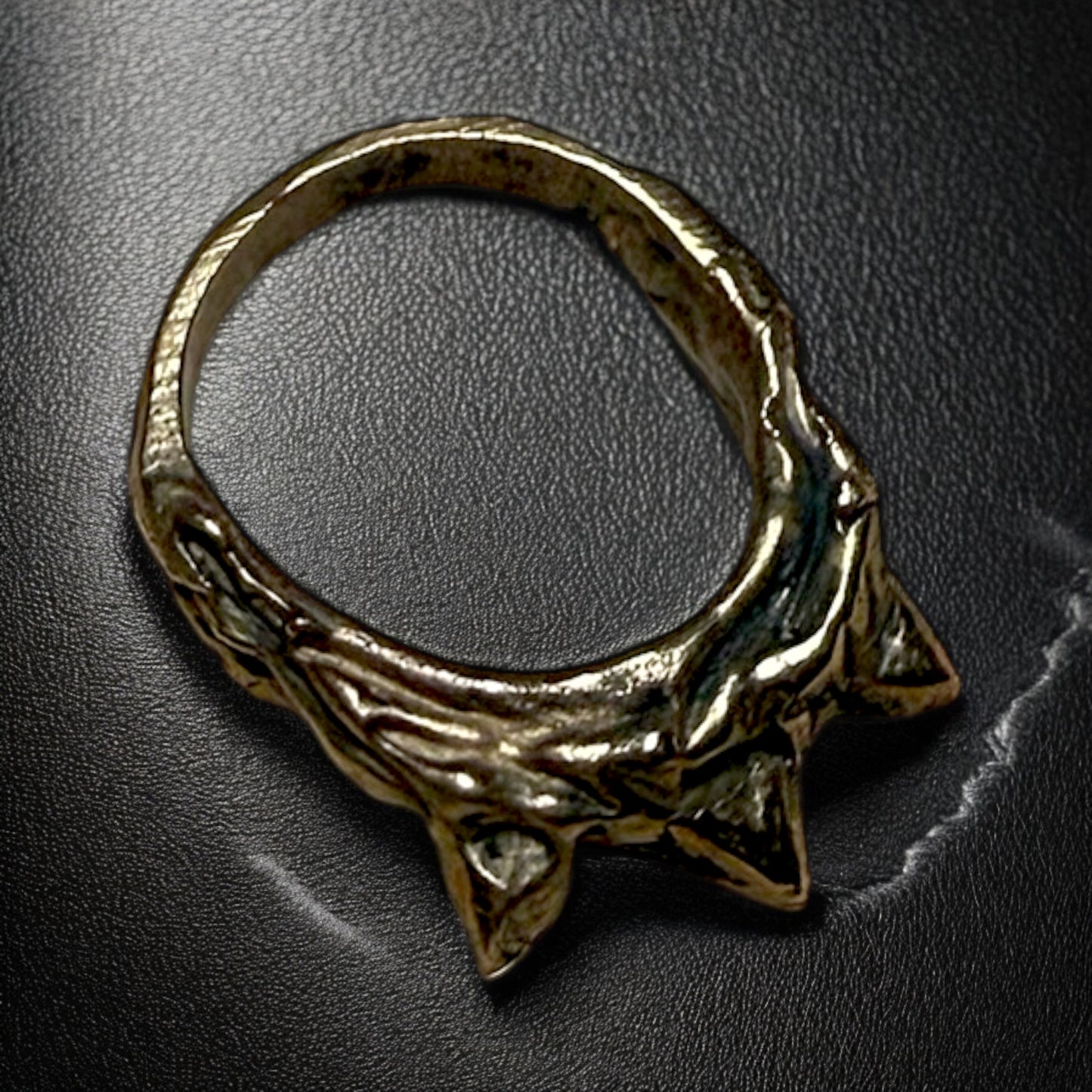 Die by the Spike Ring ( Brass)
