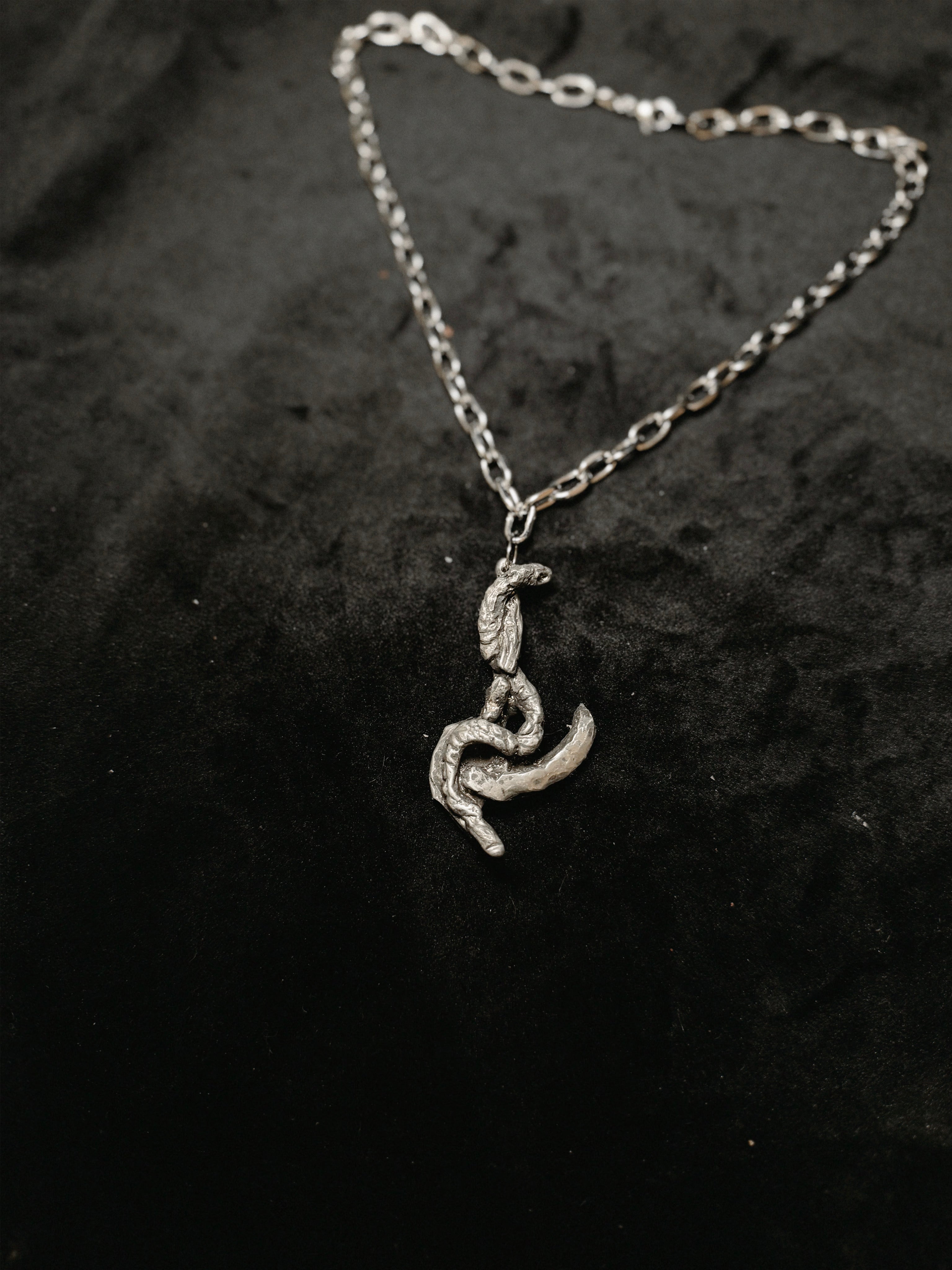 Serpent Scythe Choker Necklace