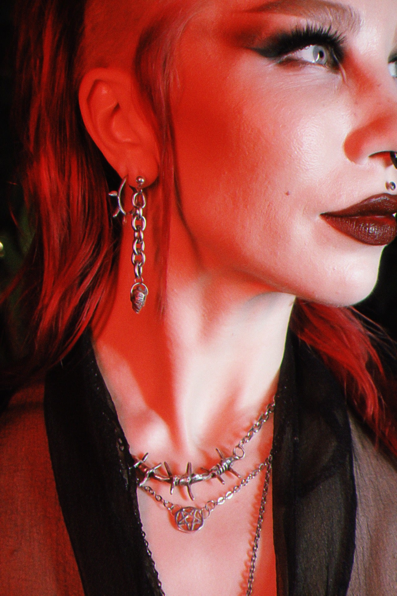 Barbed Wire Necklace