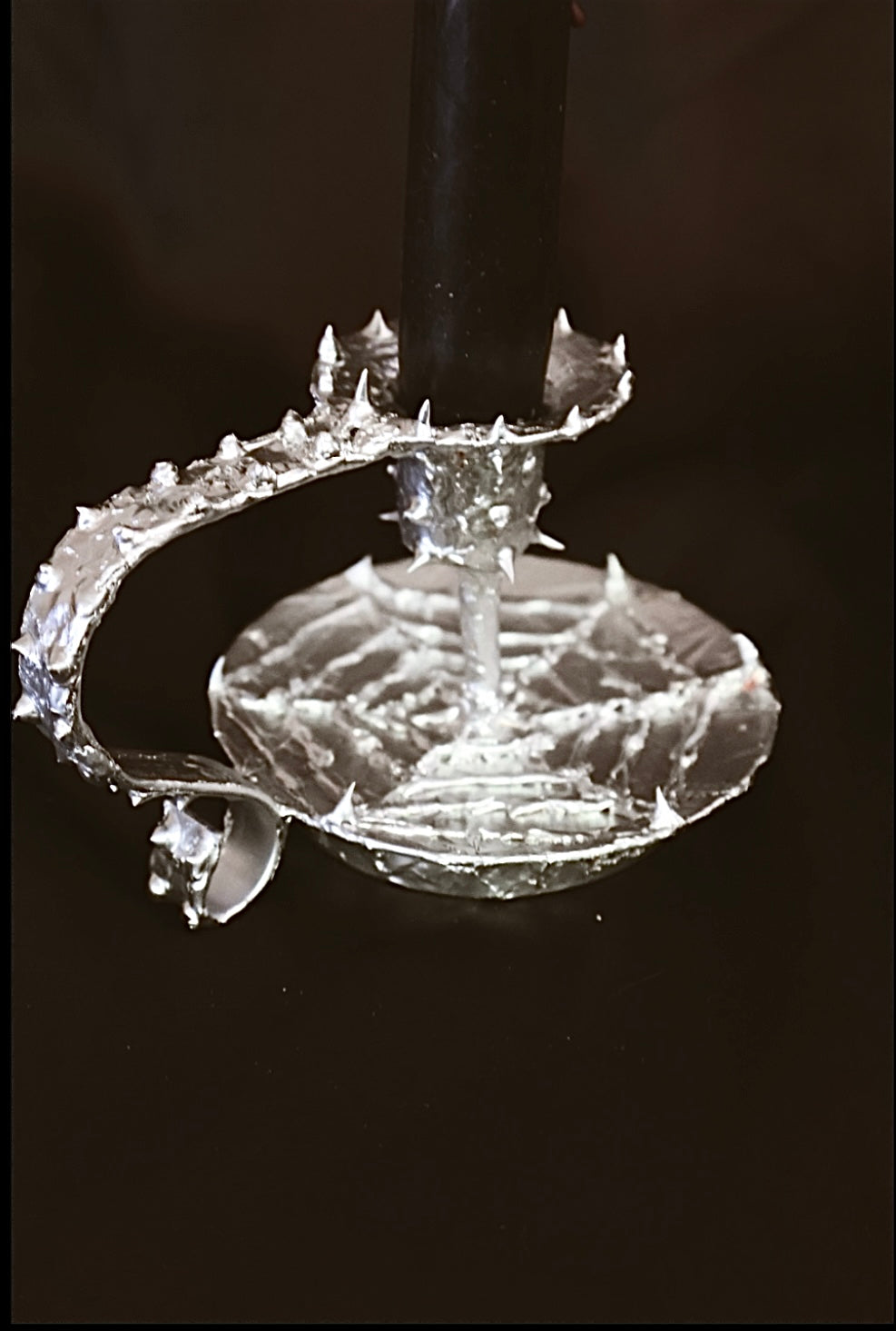 Web of the Hex Candle Holder