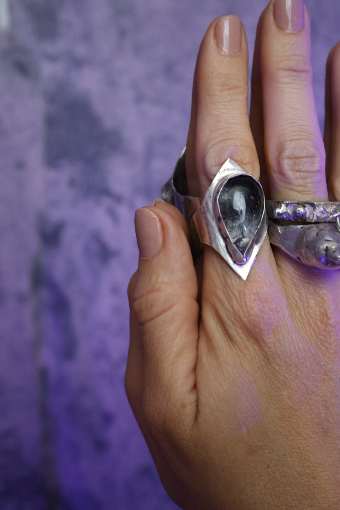 Veil Shield Ring