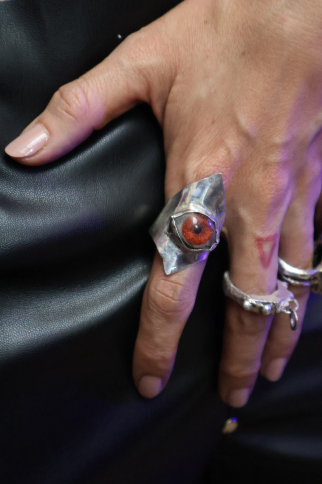 Oracle Eye Shield Ring