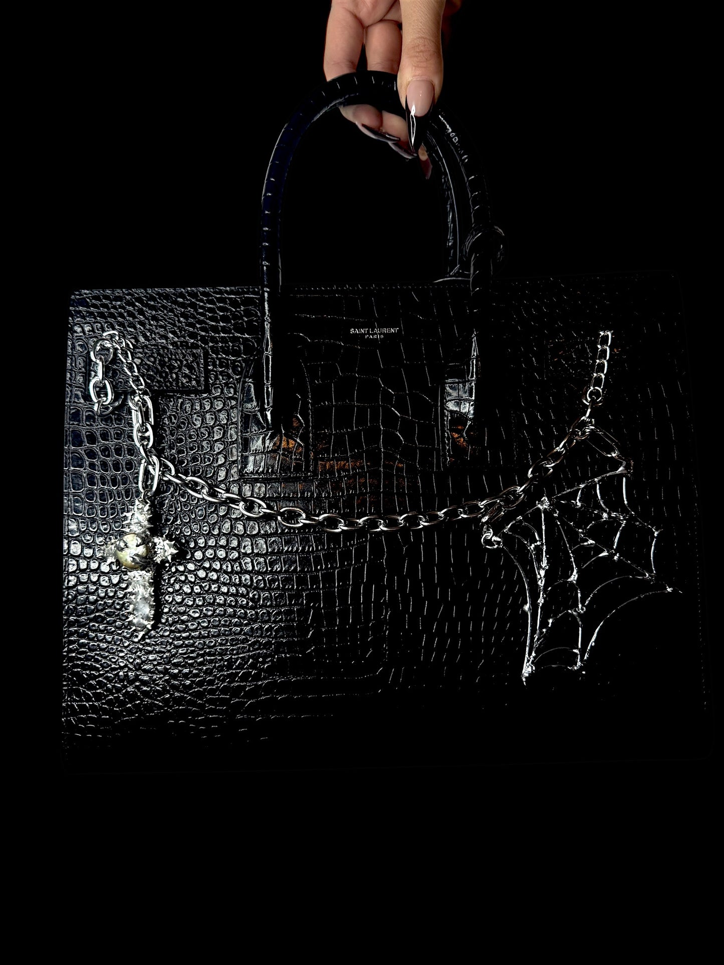 Pearl of Sacrilege Crucifix