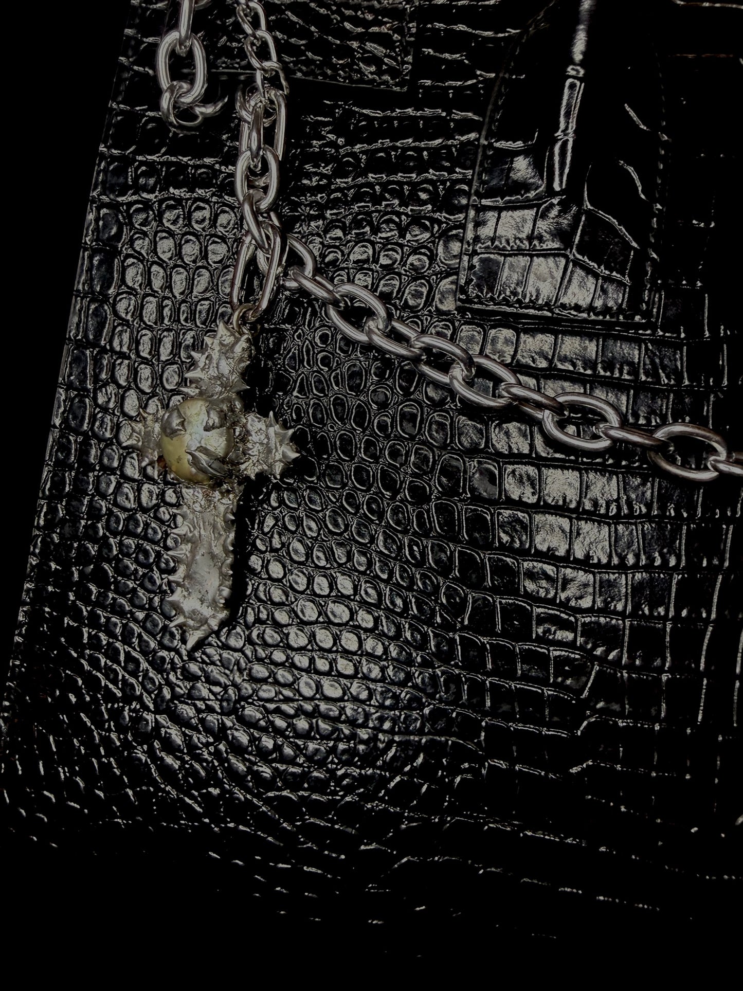 Pearl of Sacrilege Crucifix