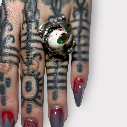 Dragon Eye Claw Ring ( One of a Kind)