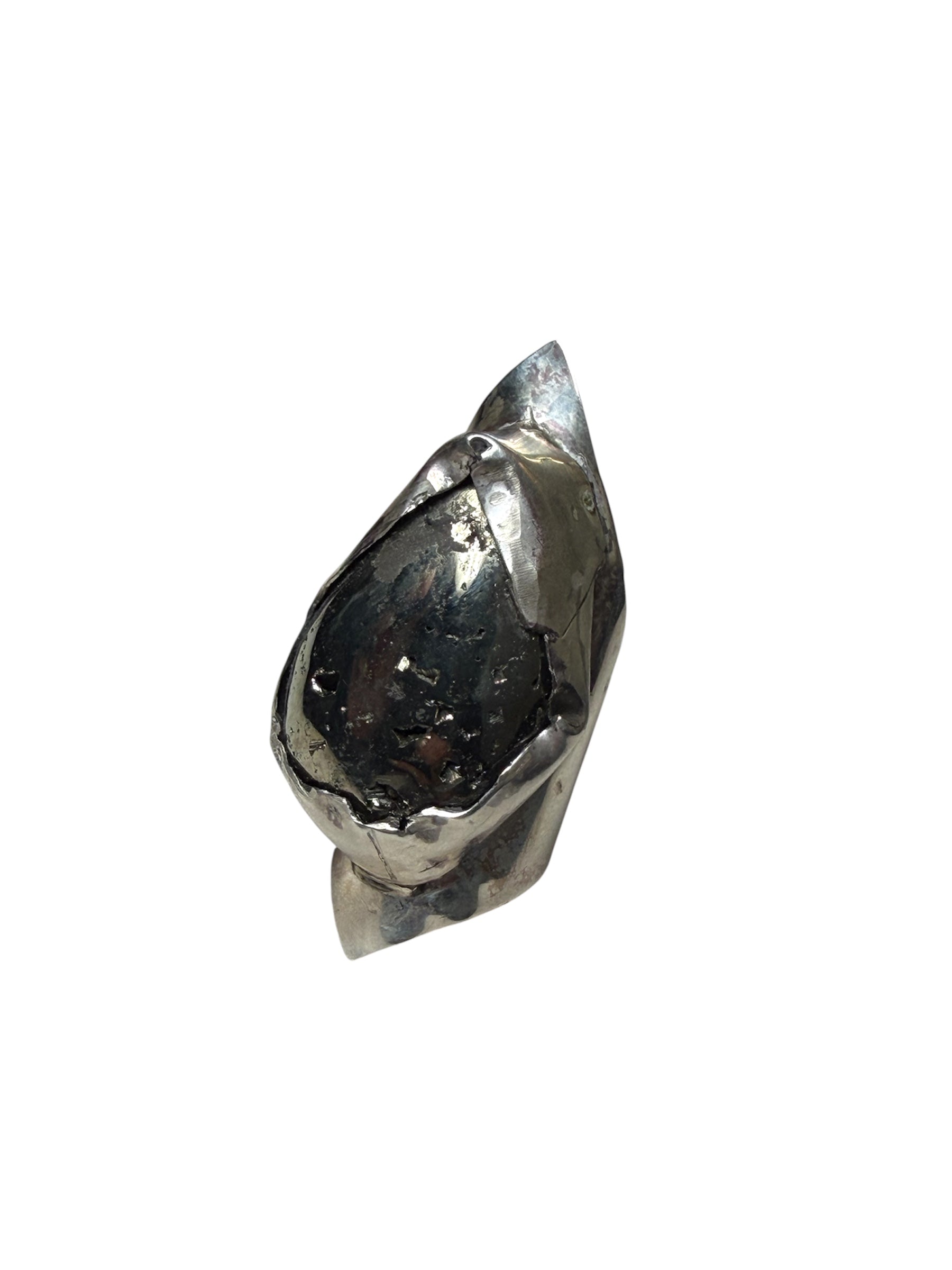 Hematite Shield Ring (925 sterling silver)