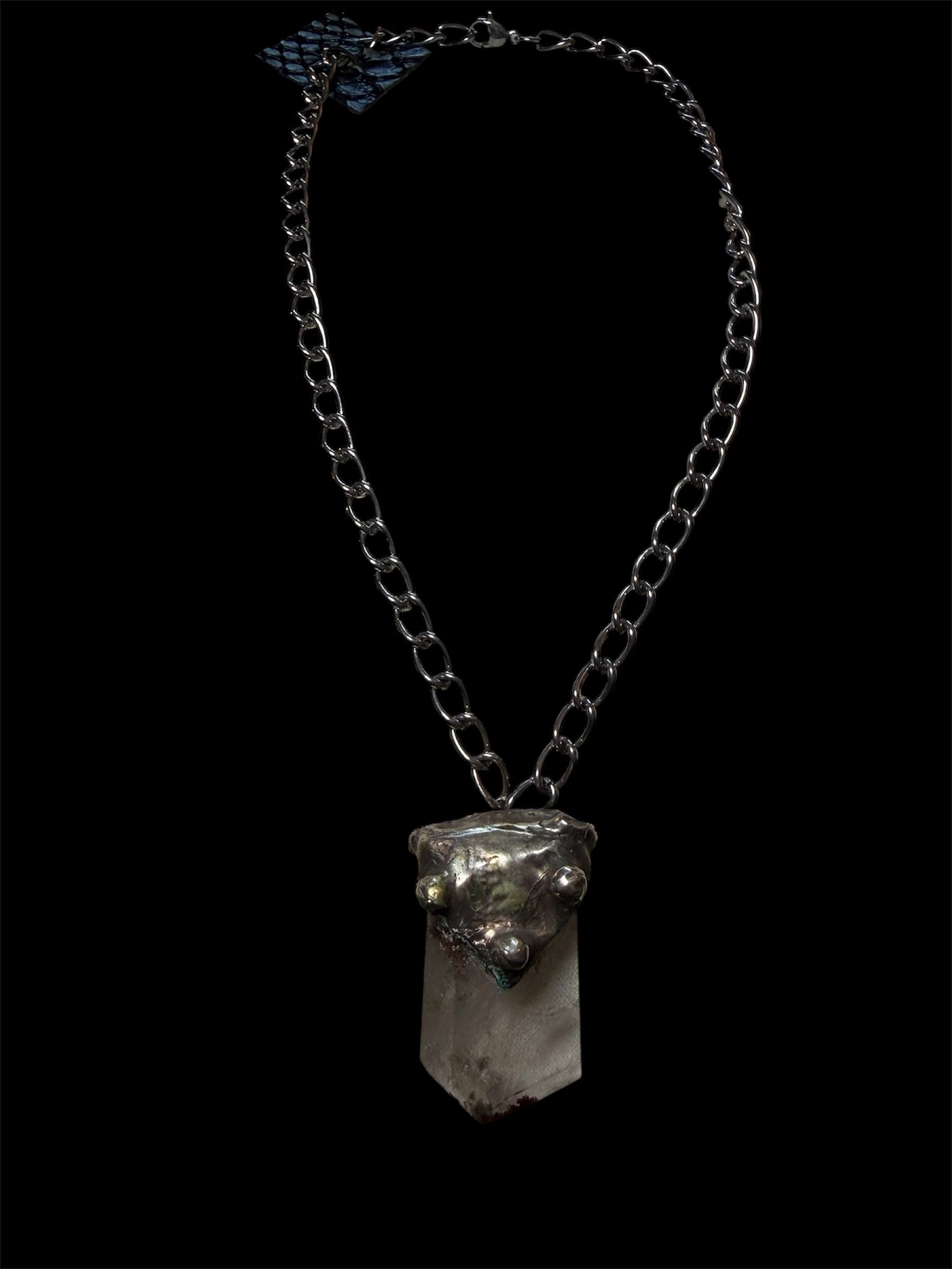 Quartz Pendant Necklace