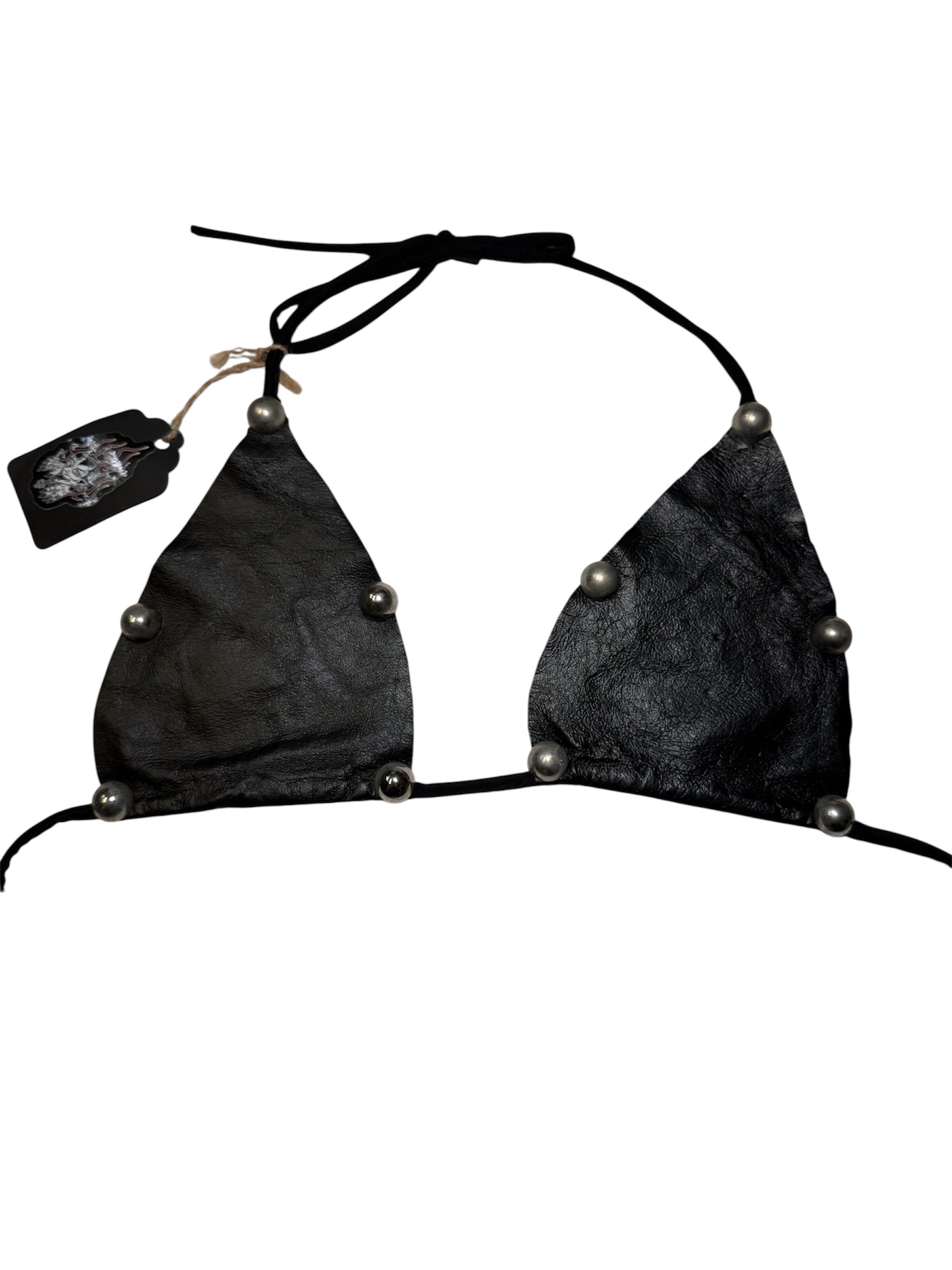 Nocturne Studded Bikini Top